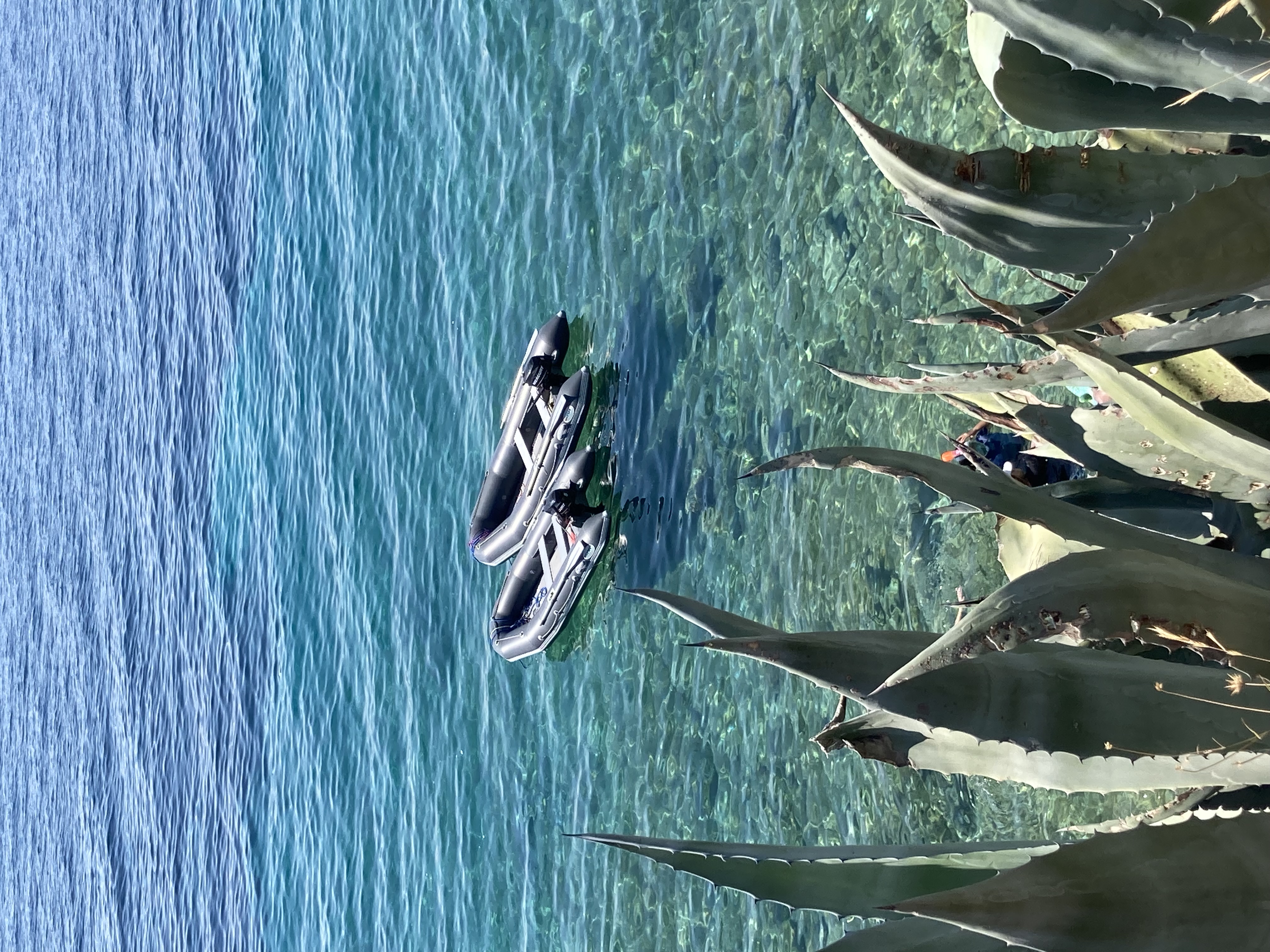 Boats in the sea