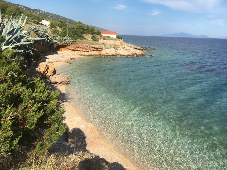 Local beach, 250m from accommodation